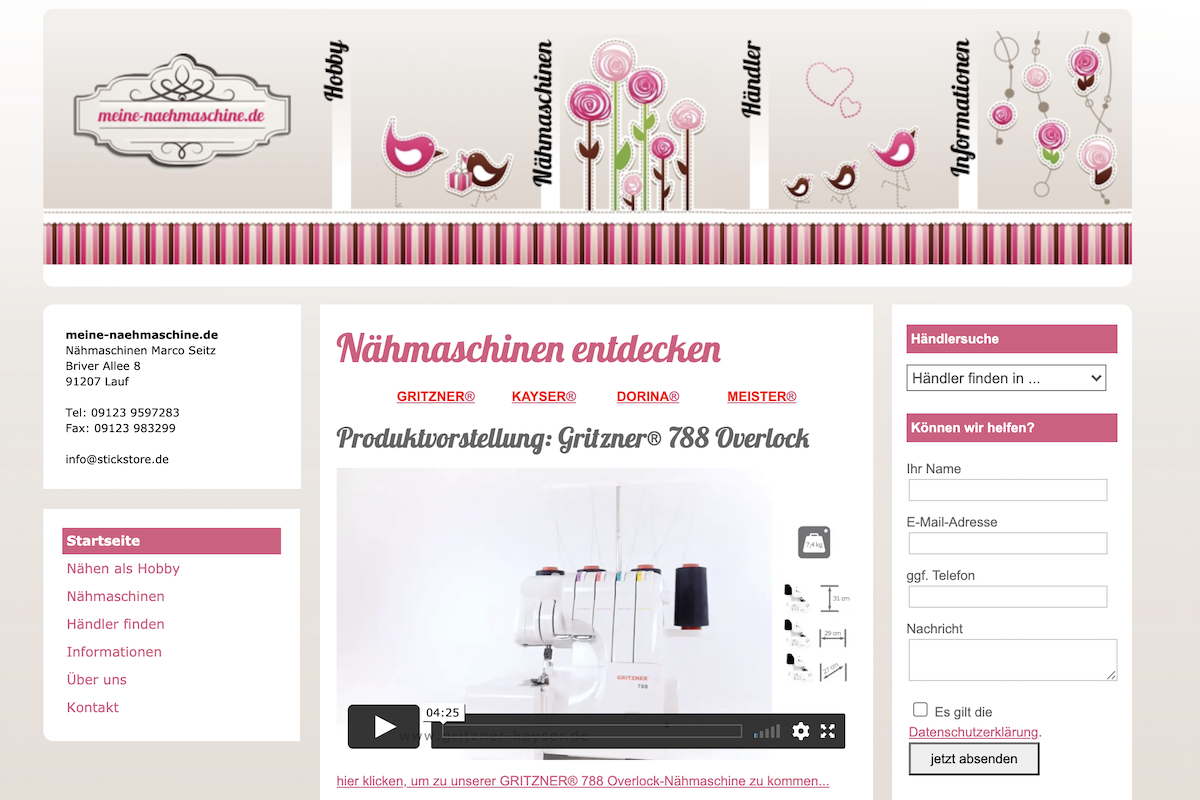 Meine Nähmaschiene.de